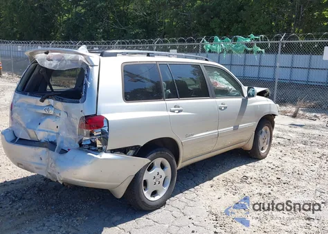 2006 Toyota Highlander Limited V6 из США, поврежденный, VIN JTEEP21A860181194
